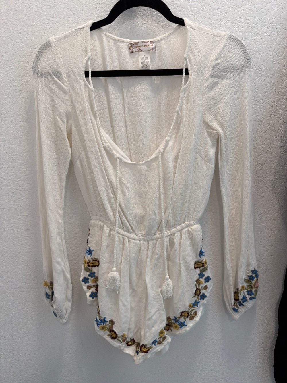 Band of Gypsies Floral Romper